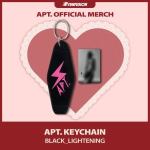 Móc khoá APT - APT Keychain Black (Lightening) - APT. Official Merch