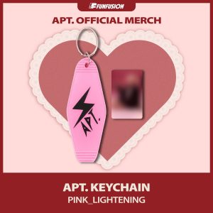 Móc khoá APT - APT Keychain Pink (Lightening) - APT. Official Merch